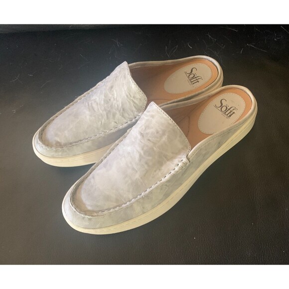 NWOT Sofft Somers Slip on Mocs Size 10 M Gray - Picture 2 of 4